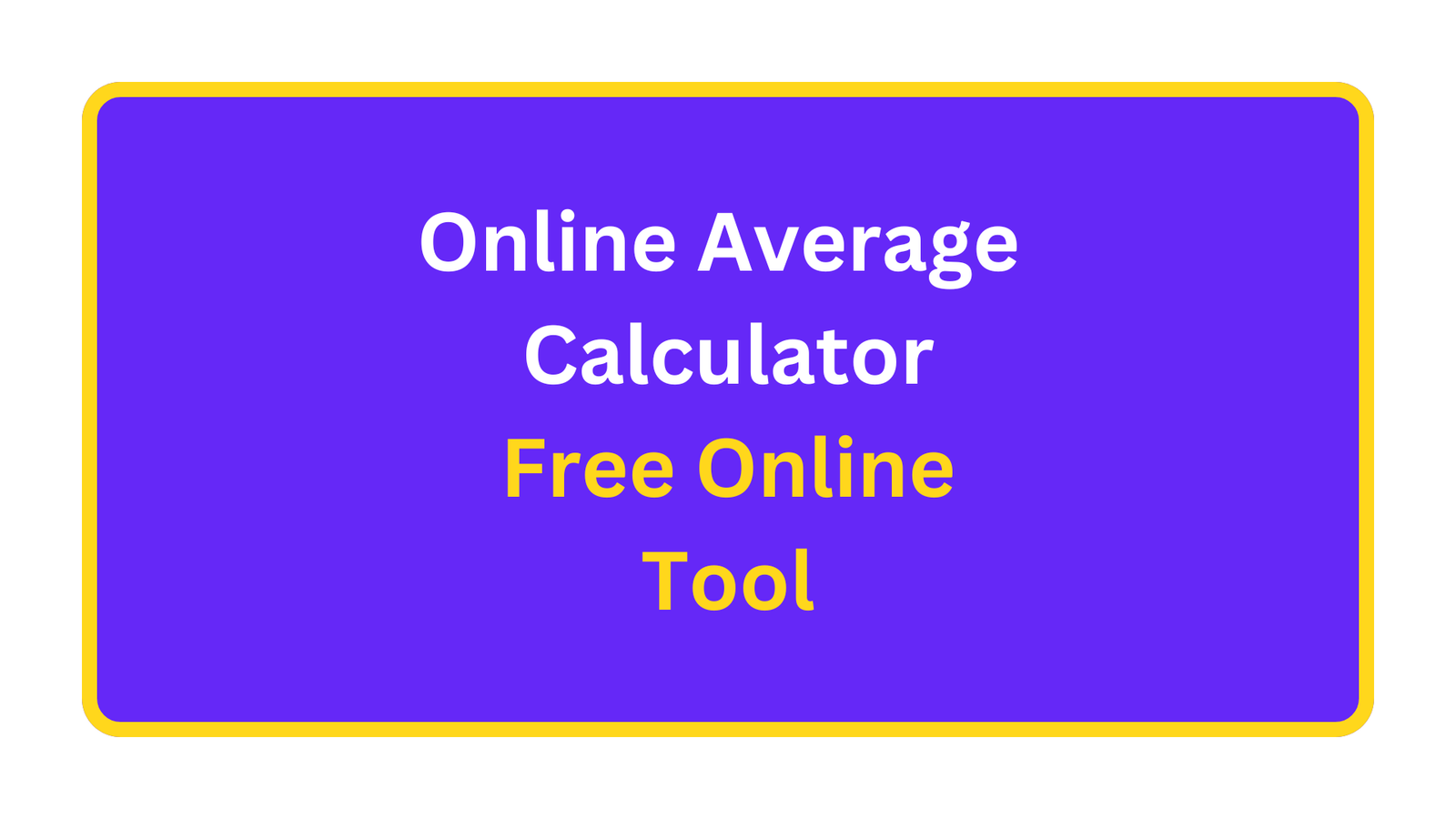 Online Average Calculator Tool Quick Mean Finder Smart Quizzes & Handy ...