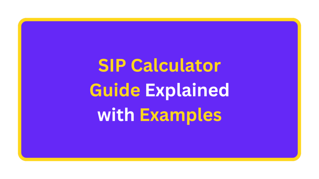 SIP calculator guide. quizandtools